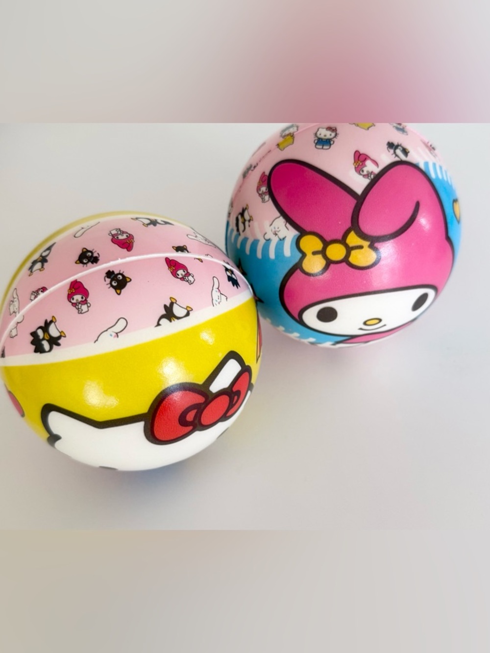 Sanrio hello kitty foam squishy playing balls